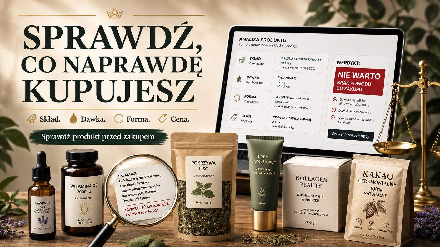 SPRAWDŹ, CO NAPRAWDĘ KUPUJESZ